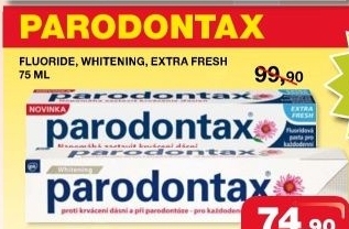 Pasta na zuby extra fresh parodontax