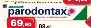 Pasta na zuby fluoride parodontax