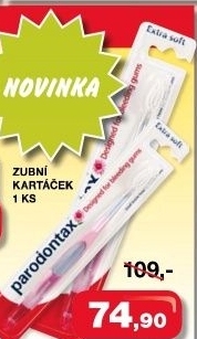 Kartacek na zuby parodontax