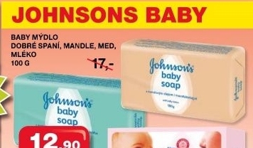 Mydlo detske baby johnson s