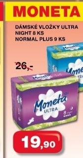 Vlozky damske moneta