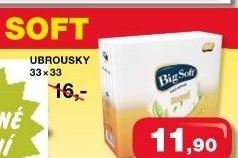 Ubrousky papirove normal big soft