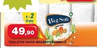 Toaletni papir 2vrstvy big soft