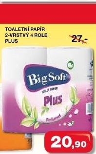 Toaletni papir 2vrstvy big soft