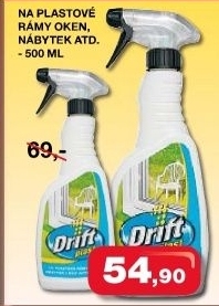 Cistic na plastove ramy drift