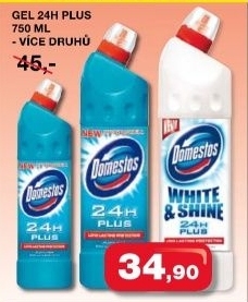 Cistic wc gelovy domestos