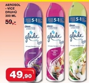 Osvezovac vzduchu ve spreji aerosol glade by brise