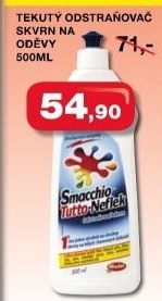 Tekuty odstranovac skvrn neflek