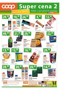akční leták COOP 15.6.2015-30.6.2015