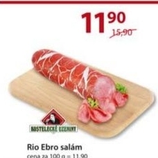 Salam rio ebro kostelecke uzeniny