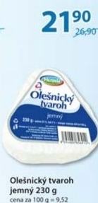 Tvaroh jemny olesnicky moravia