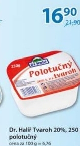 Tvaroh polotucny dr halir