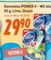 Tuhy wc blok power 5 domestos