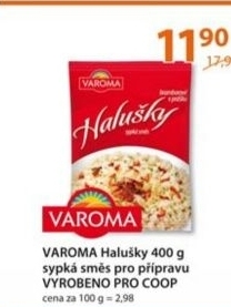Smes halusky varoma