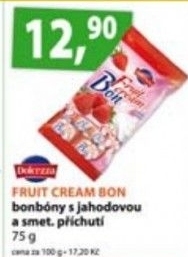 Bonbony bon fruit cream dolcezza