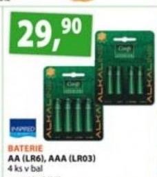 Baterie alkalicke coop premium