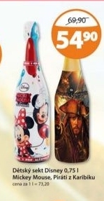 Sekt nealkoholicky detsky disney