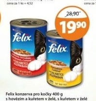 Konzerva pro kocky felix purina