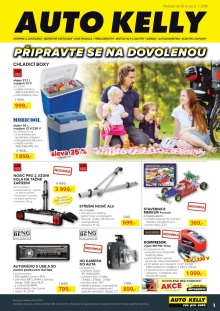 akční leták Auto Kelly 15.6.2015-5.7.2015