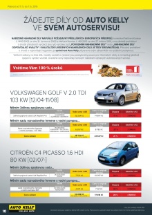 akční leták Auto Kelly 15.6.2015-5.7.2015