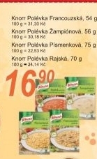 Polevka instantni knorr