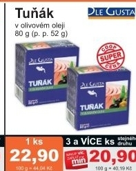 Tunak v olivovem oleji dle gusta