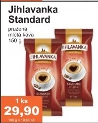Kava mleta standard jihlavanka