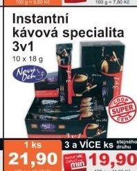 Kava instantni 3v1 novy den