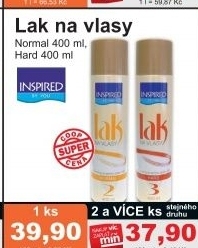 Lak na vlasy inspired by you