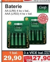 Baterie alkalicke coop premium