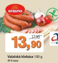 Klobasa valasska krasno