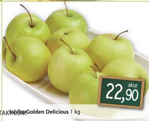 Jablka golden delicious