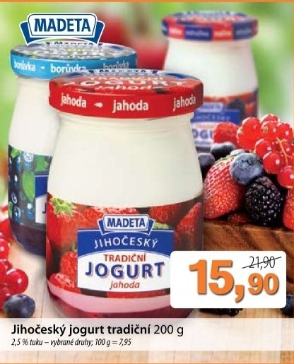 Jogurt jihocesky madeta