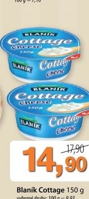 Syr cottage blanik