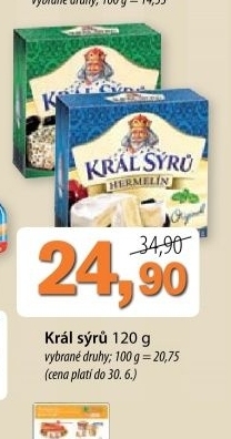 Syr hermelin kral syru