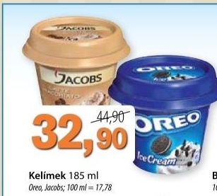 Zmrzlina v kelimku oreo