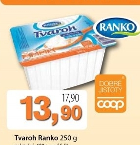 Tvaroh polotucny ranko