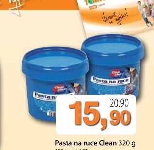 Pasta na ruce clean clean