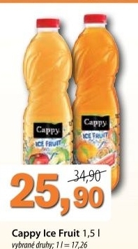 Stava ovocna ice fruit cappy