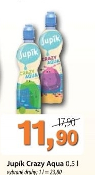 Napoj aqua crazy jupik