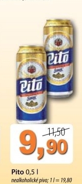 Pivo nealkoholicke pito samson