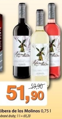 Vino ribera de los molinos