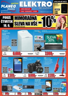 akční leták Planeo Elektro 17.6.2015-23.6.2015