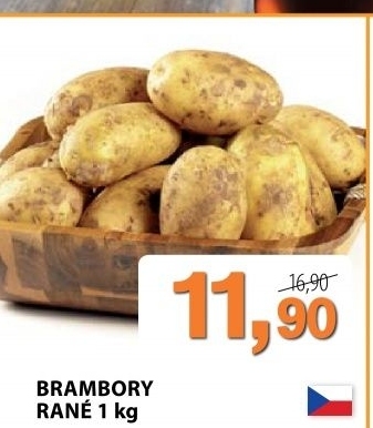 Brambory konzumni rane