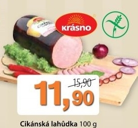 Lahudka cikanska krasno