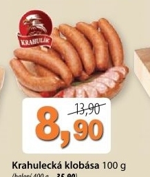 Klobasa krahulecka krahulik