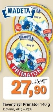 Syr taveny primator madeta