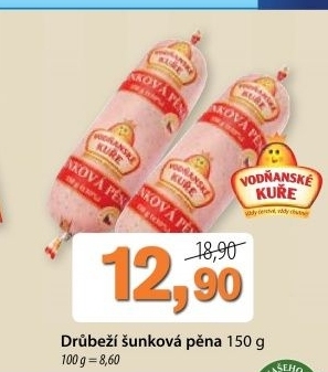 Pastika drubezi sunkova pena vodnanske kure