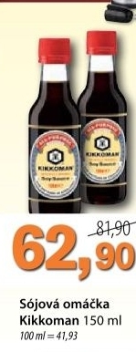 Omacka sojova kikkoman bez davkovace