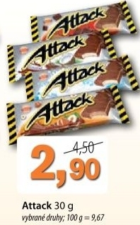 Oplatky attack sedita